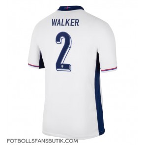 England Kyle Walker #2 Replika Hemmatröja EM 2024 Kortärmad